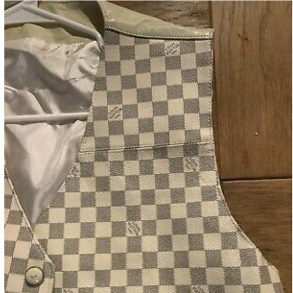 **RARE** DAPPER DAN LOUIS VUITTON VEST - Picture 2 of 7